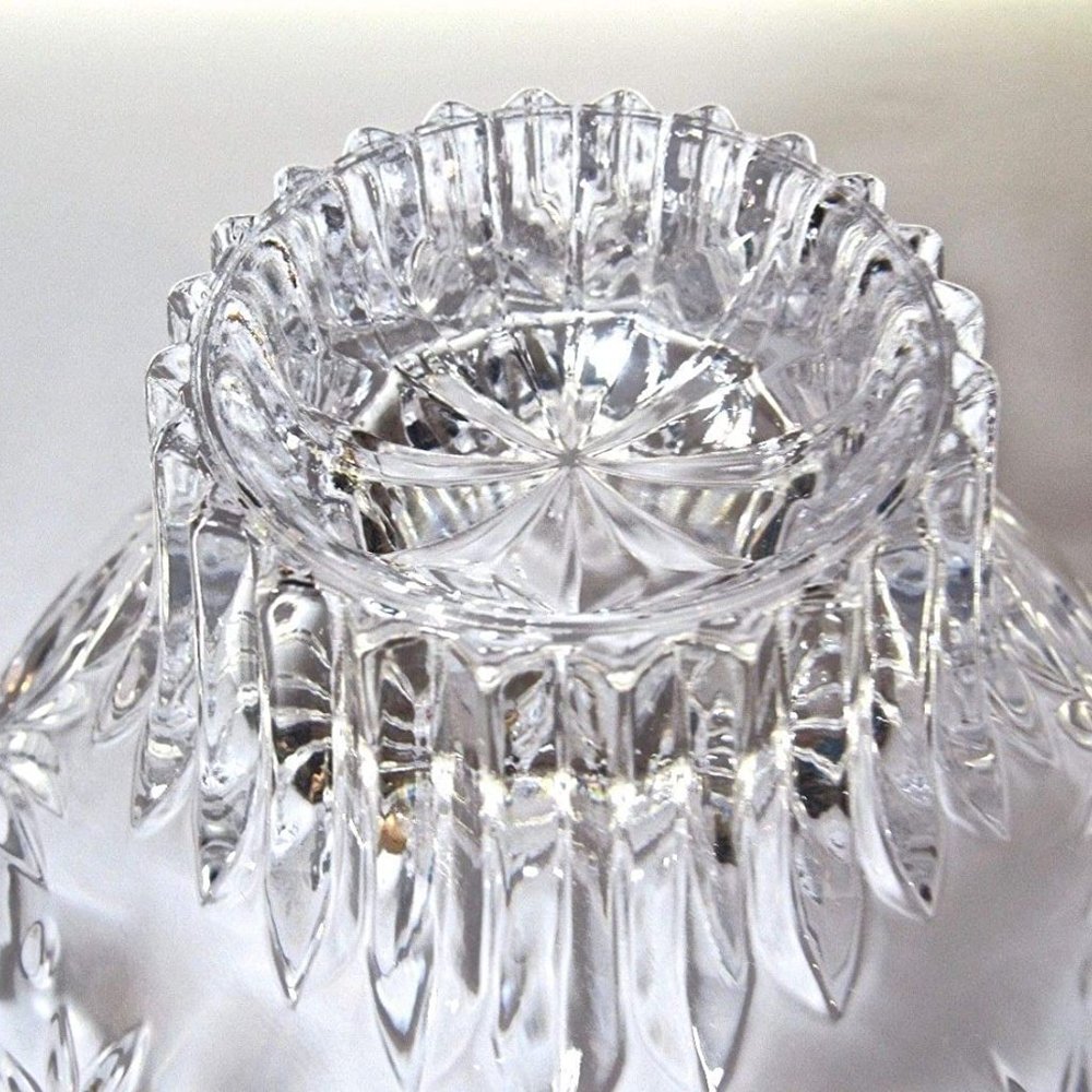 Celebrations by Mikasa  Glass Candy Footed Bowl Christmas Night - Picture 4 of 13